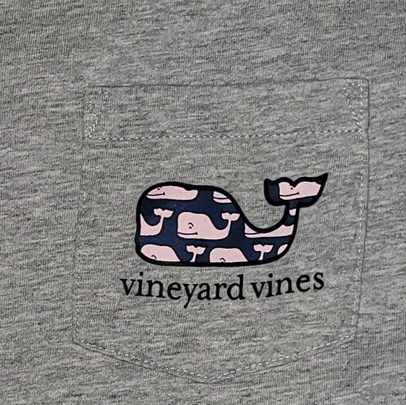 Long sleeve Vineyard Vines pocket tee - Picture 3 of 4